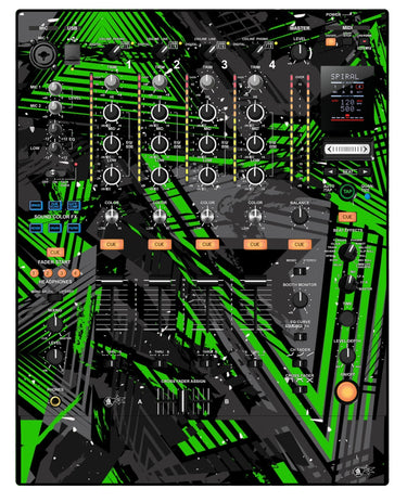 Pioneer DJ DJM 900 NEXUS Skin Ridge Green